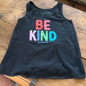 Life is Good Women’s Black 'Be Kind' Tank Top